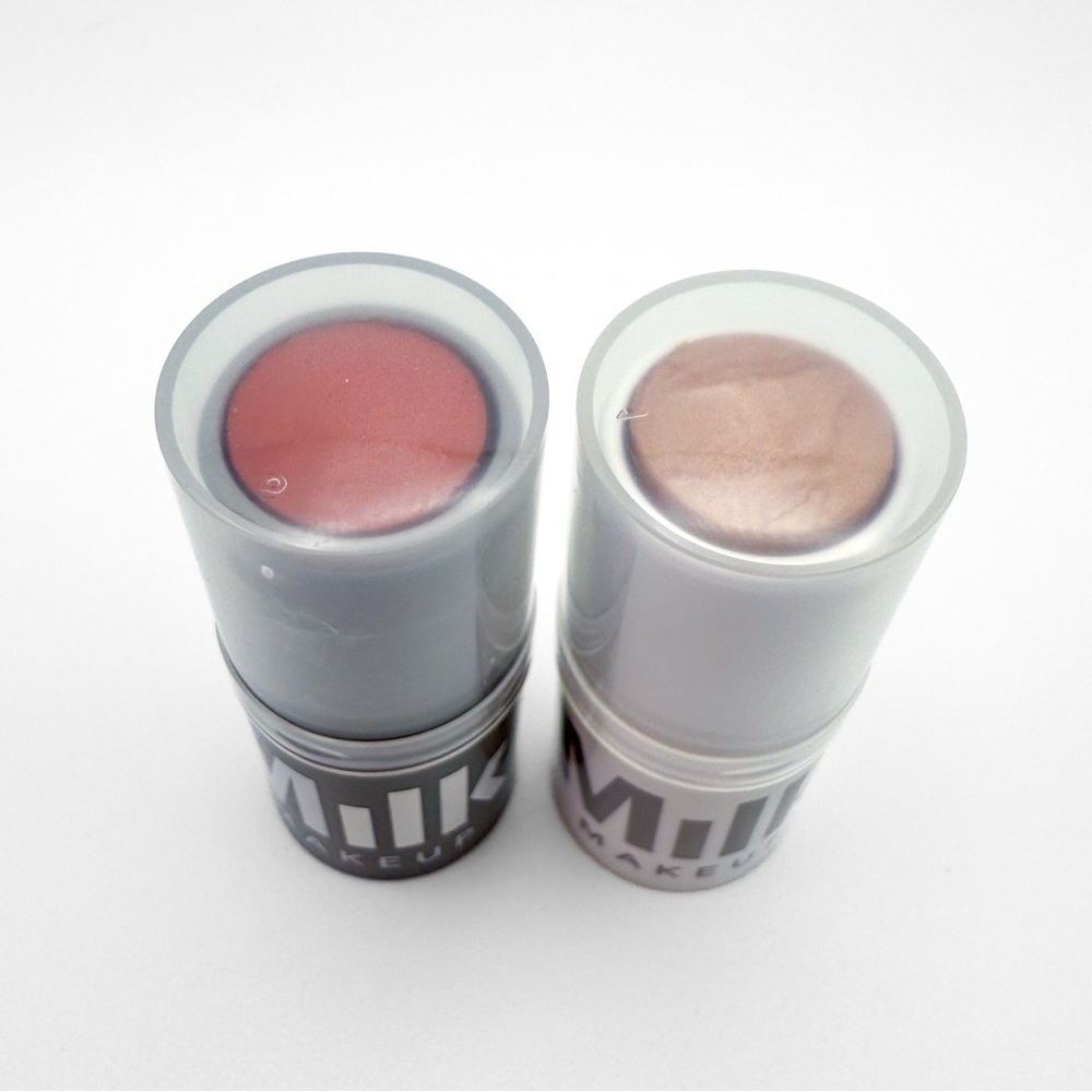 x4 Milk Makeup Mini WERK Lip Cheek LIT Highlighter Mascara Hydrogrip Primer NWOB - Picture 3 of 12